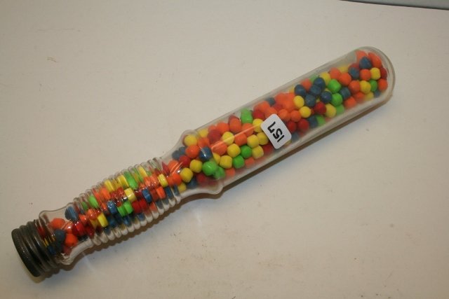 Billy Club Candy Container: Billy Club Candy Container, with candy