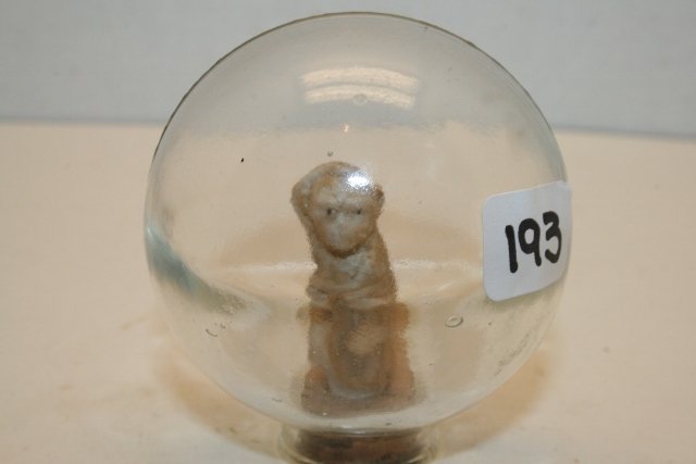 Monkey Candy Container in globe (1 of 2)