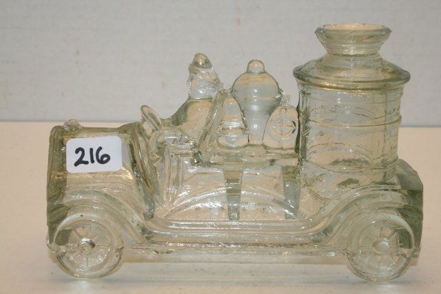 Large Boiler Fire Engine Candy Container (1 of 1)