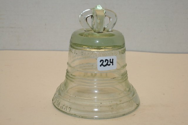 Liberty Bell Candy Container: Liberty Bell Candy Container, no closure