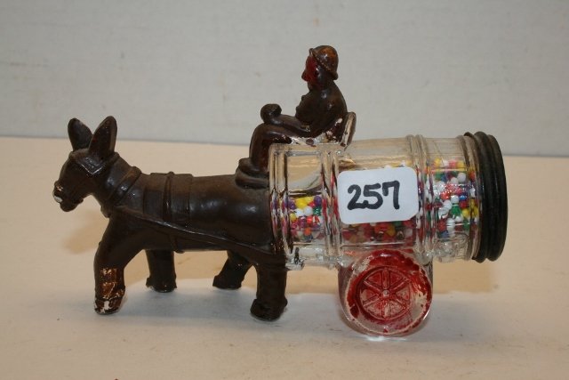 Mule with barrel Candy Container (1 of 1)