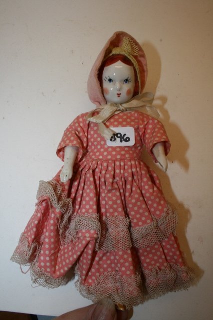 Small China Doll with original clothes (1 of 1)