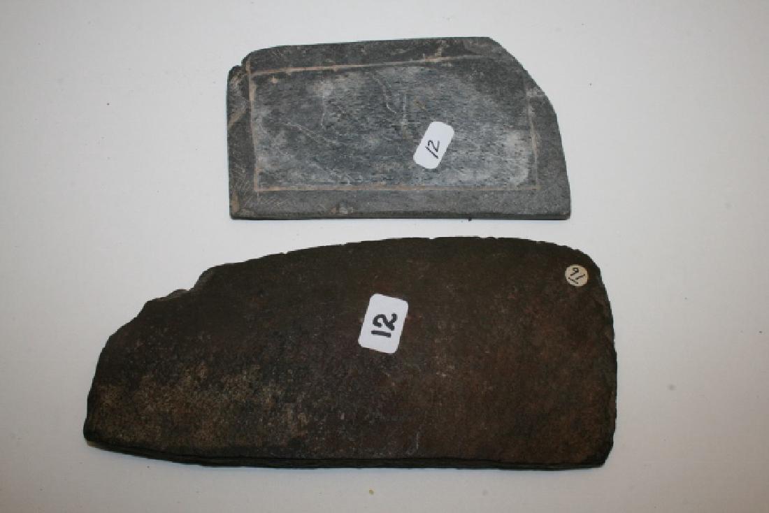 Stone Pallet and  Stone Knife (1 of 2)