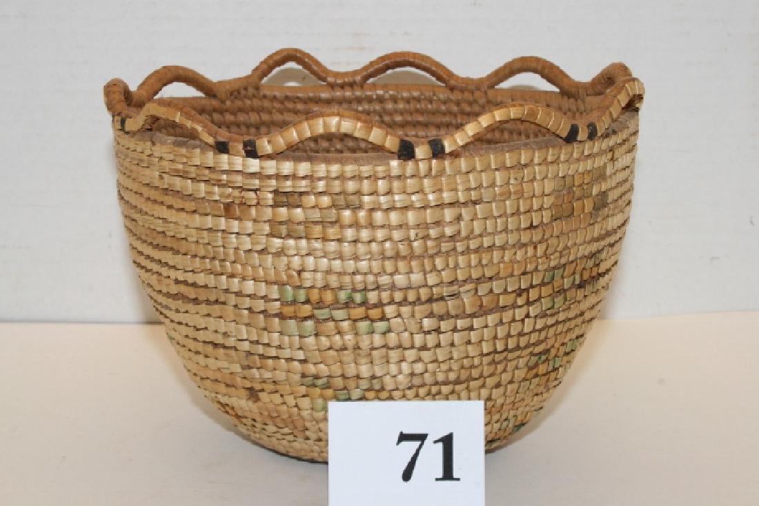Salish Polychrome Basket (1 of 1)