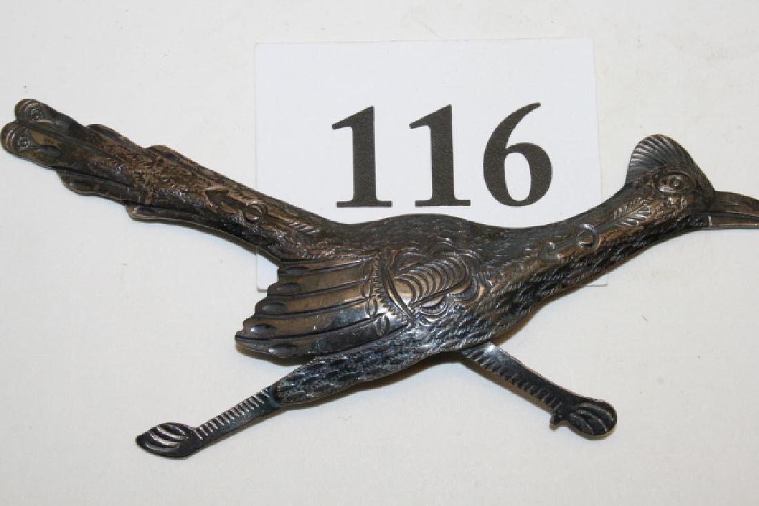 4 ½” Silver Road Runner Pin (1 of 2)