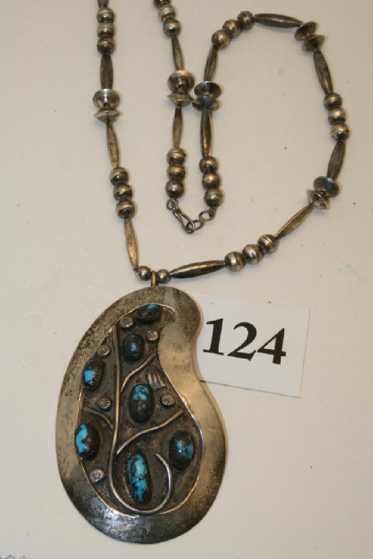 Silver Bead Necklace (1 of 2)