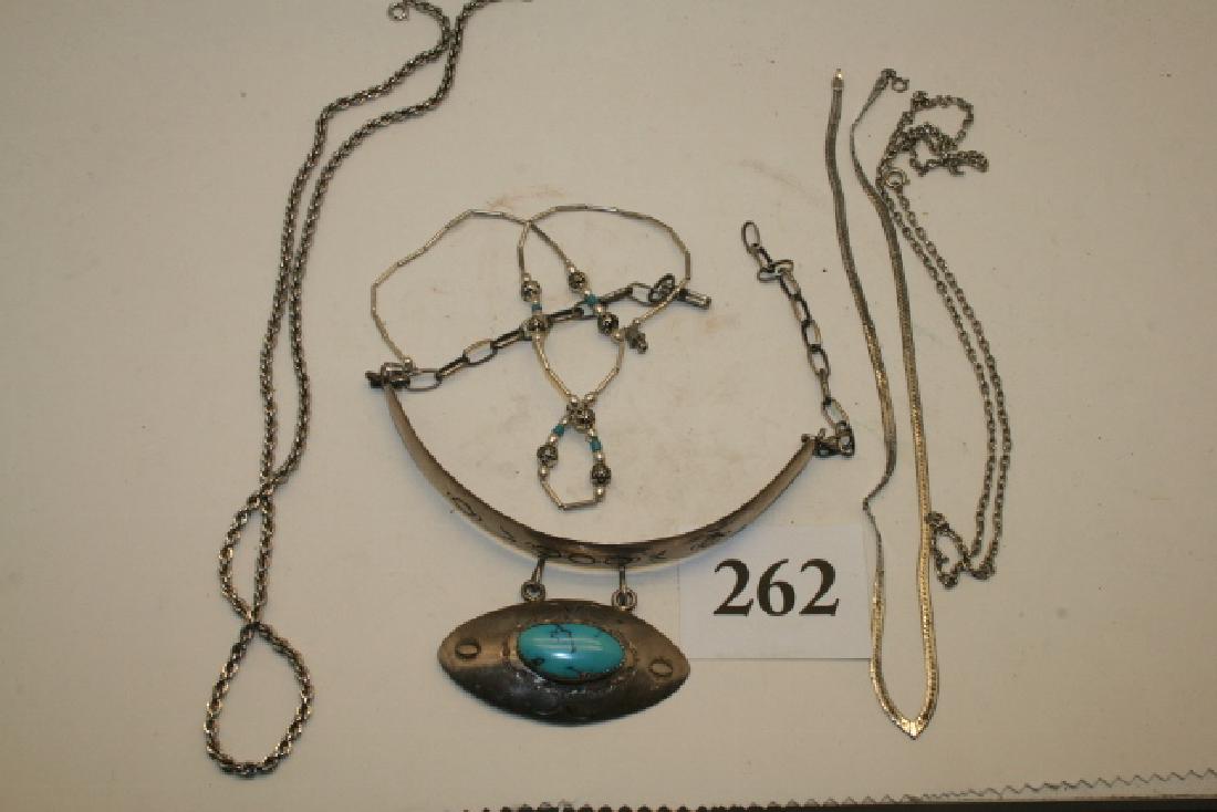 4 Bracelets, Watch Bracelet, Necklace (1 of 1)