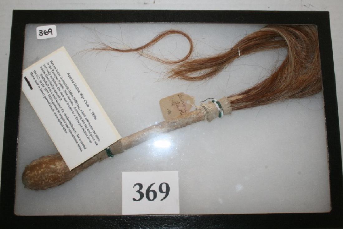 Stone & Leather Handled/Hafted Club (1 of 2)