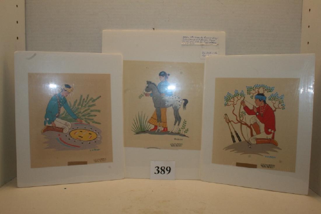 3 H. Begay Silk Screen Print (1 of 2)