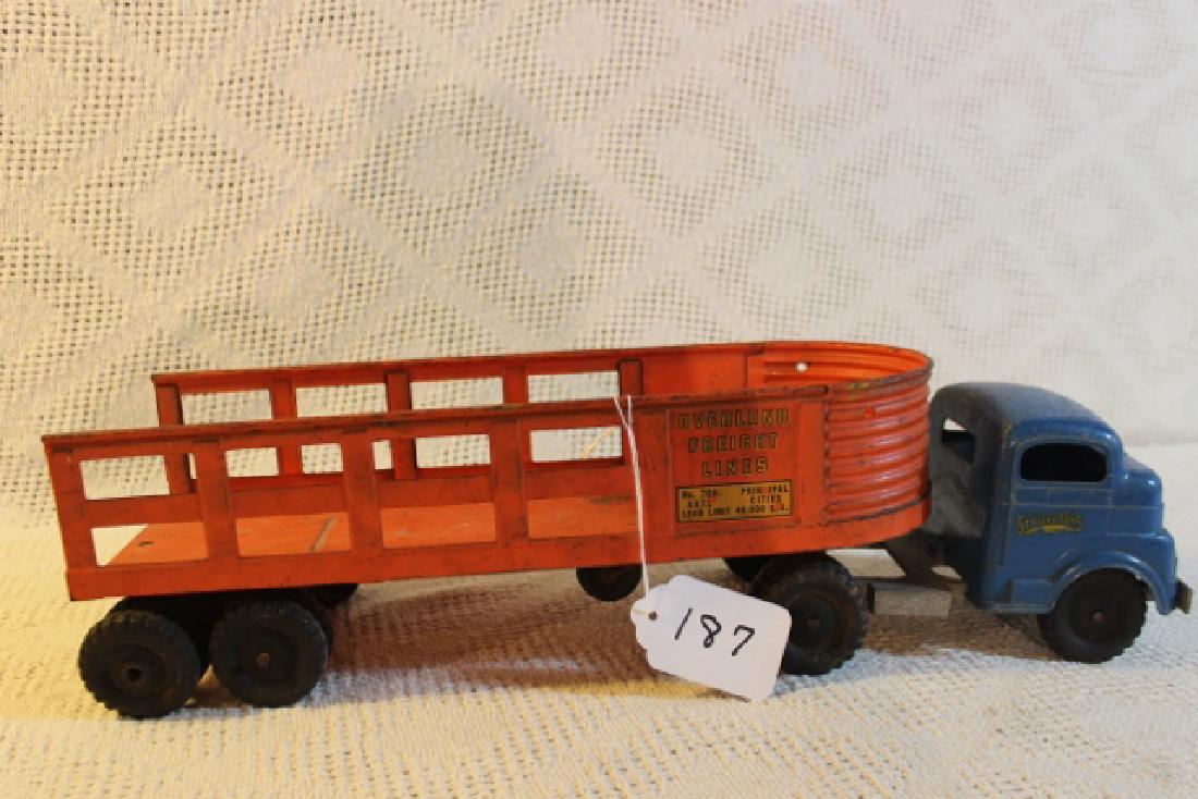 Structo Overland Freight Lines Tractor Trailer (1 of 1)