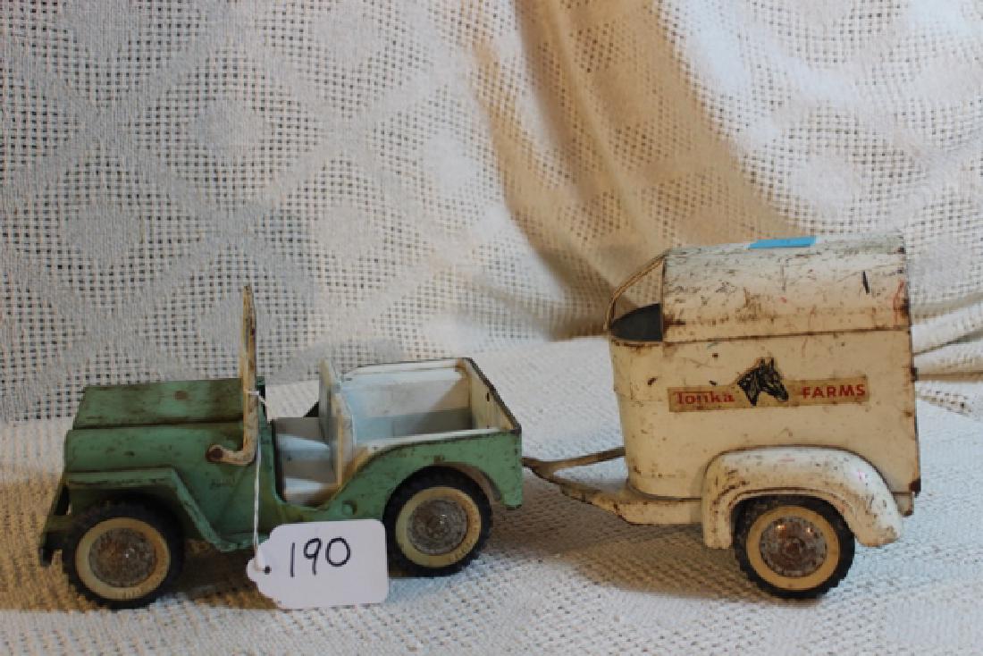 Tonka Farms Truck/Horse trailer: Tonka Farms Truck/Horse trailer