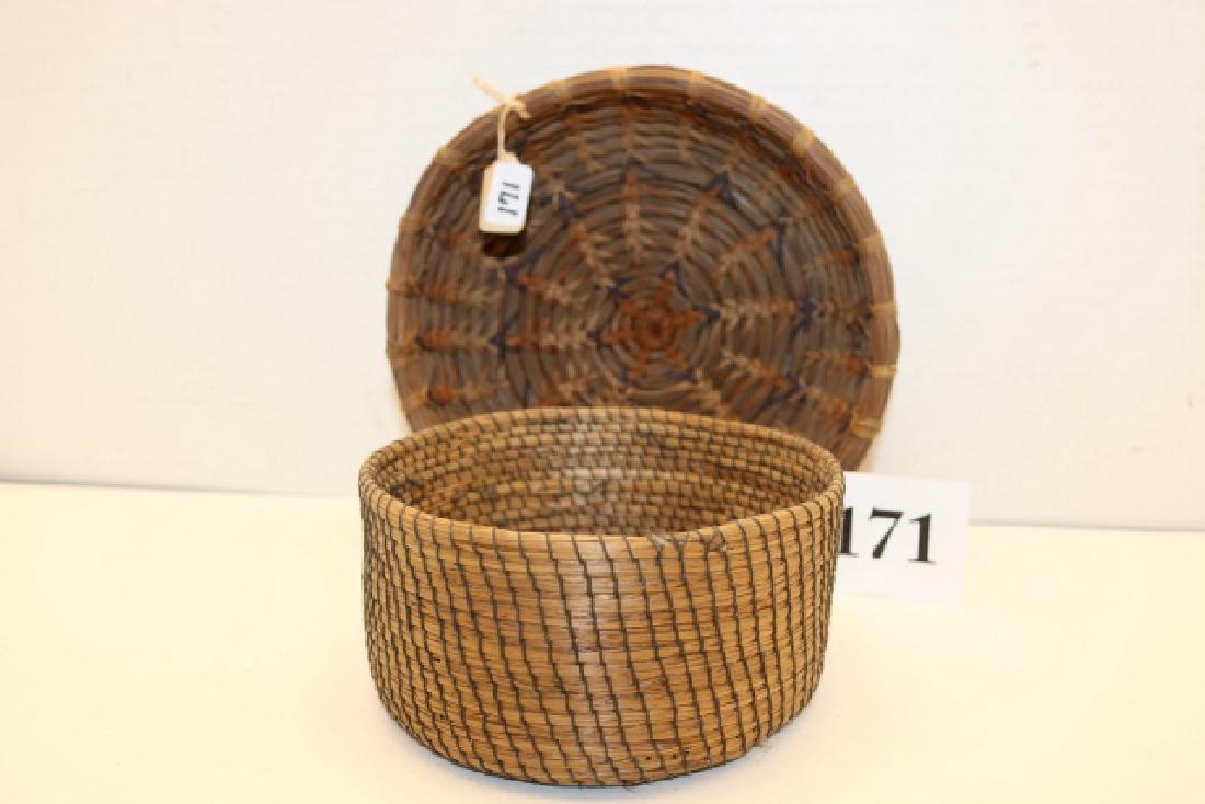 2 Pine Needle Baskets (1 of 4)