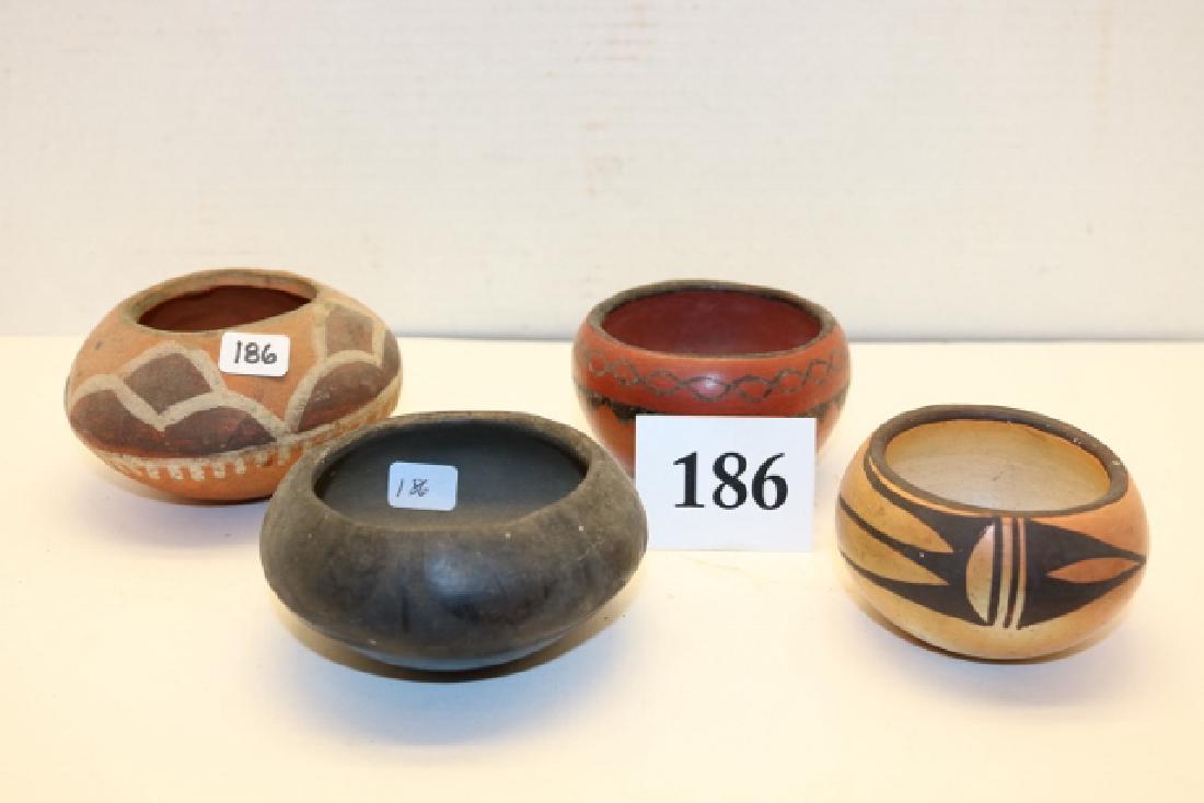 4 Assorted Pottery Bowls (1 of 4)