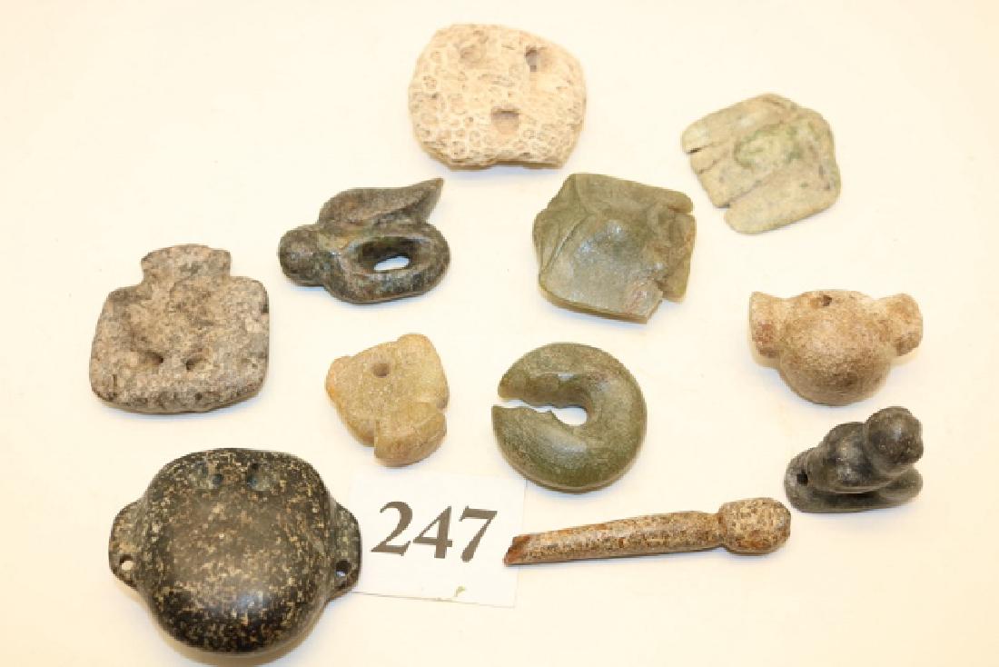 Group of 10 Stone Artifacts (1 of 3)