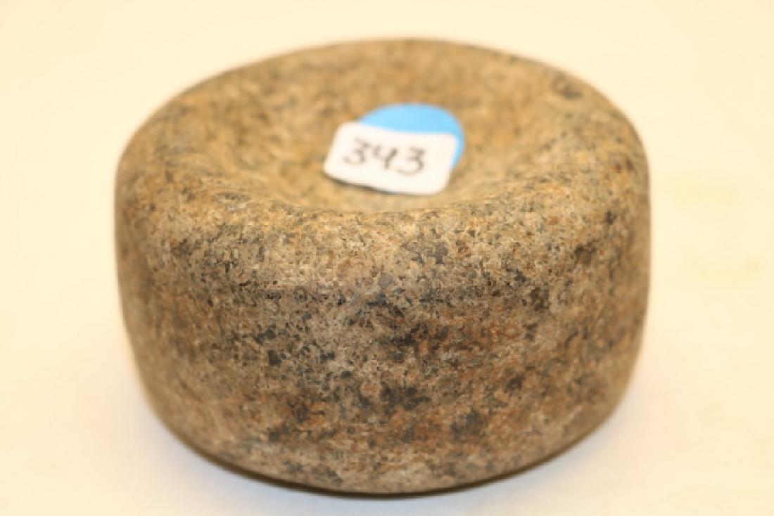 Double Cupped Stone Discoidal (1 of 2)