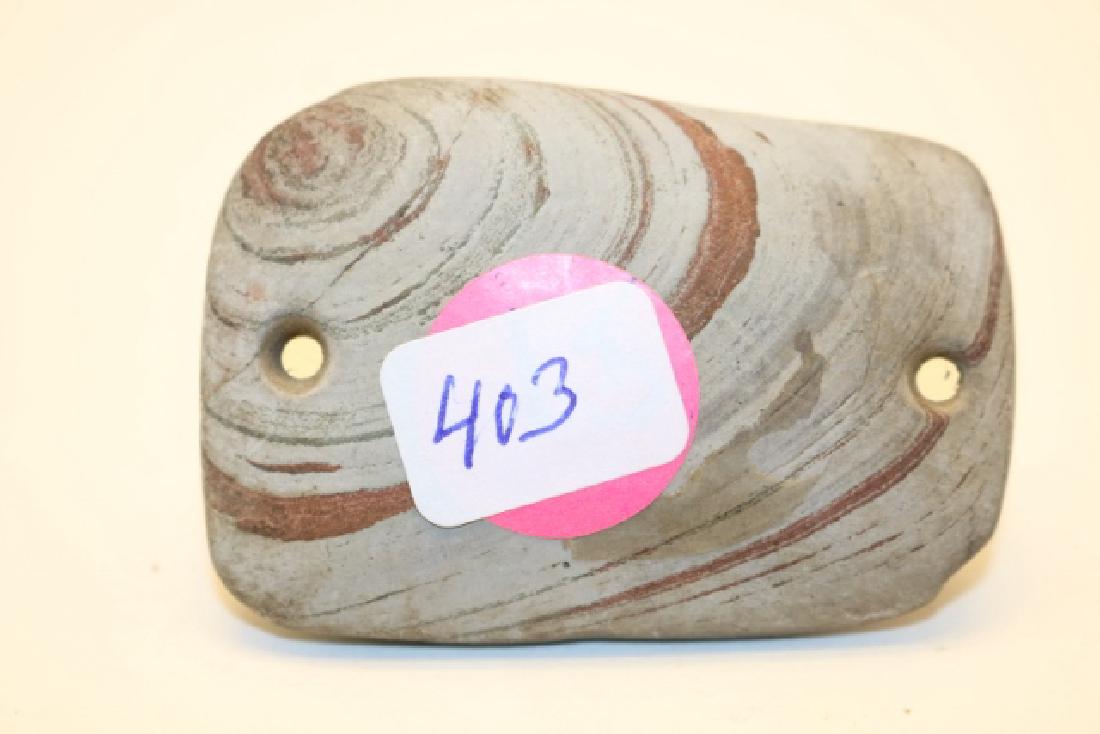 2” Banded Slate Gorget (1 of 2)