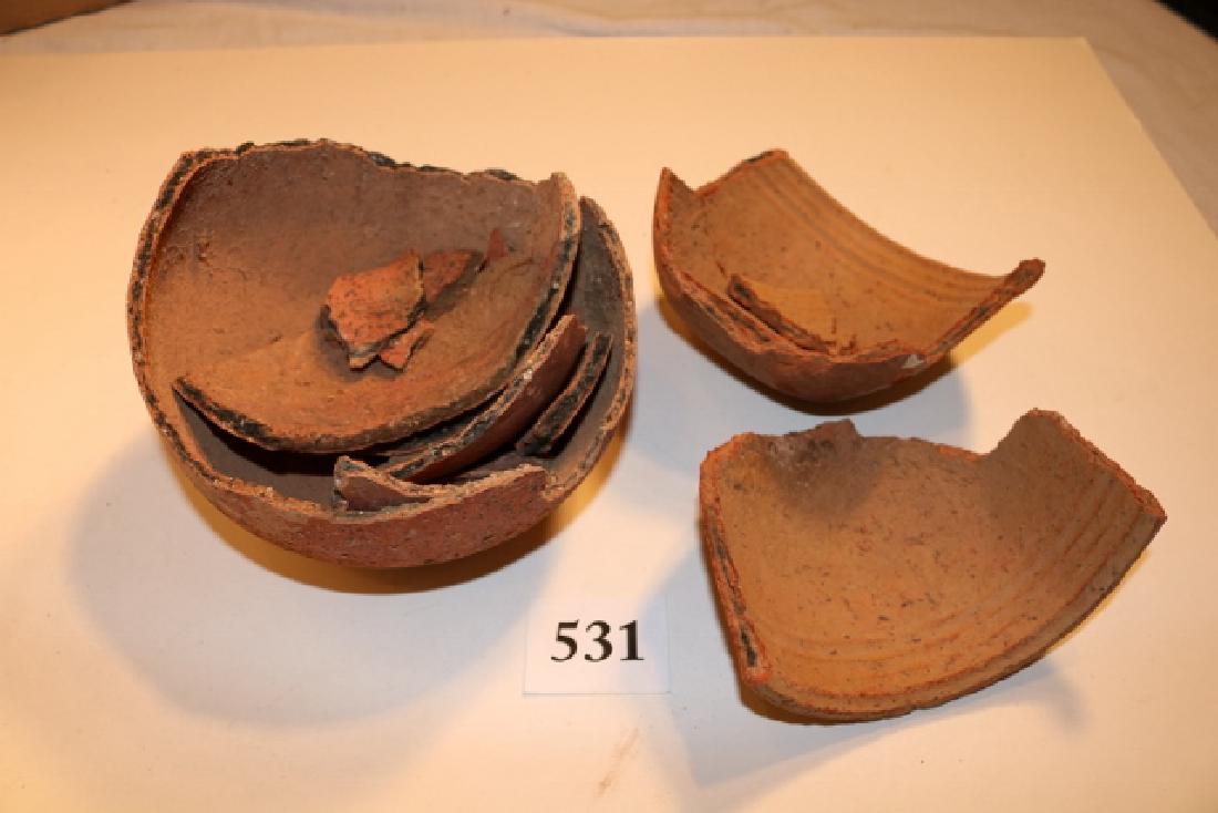 Sack Pots, Broken Pottery Vessels in Pieces (1 of 1)