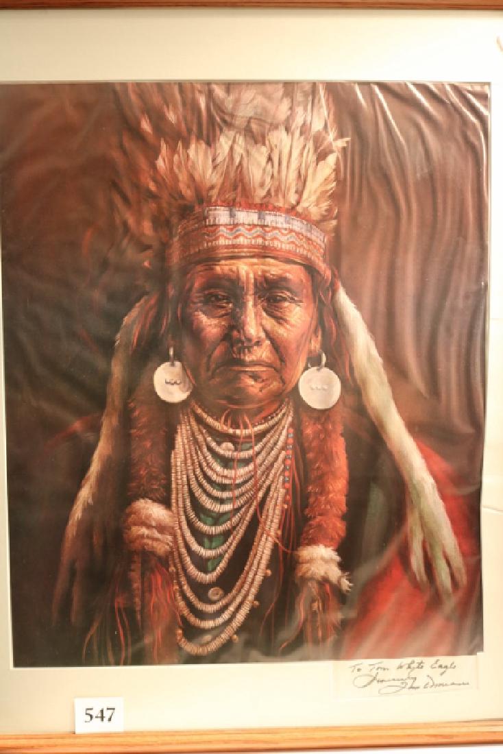 Framed Indian Print (1 of 2)