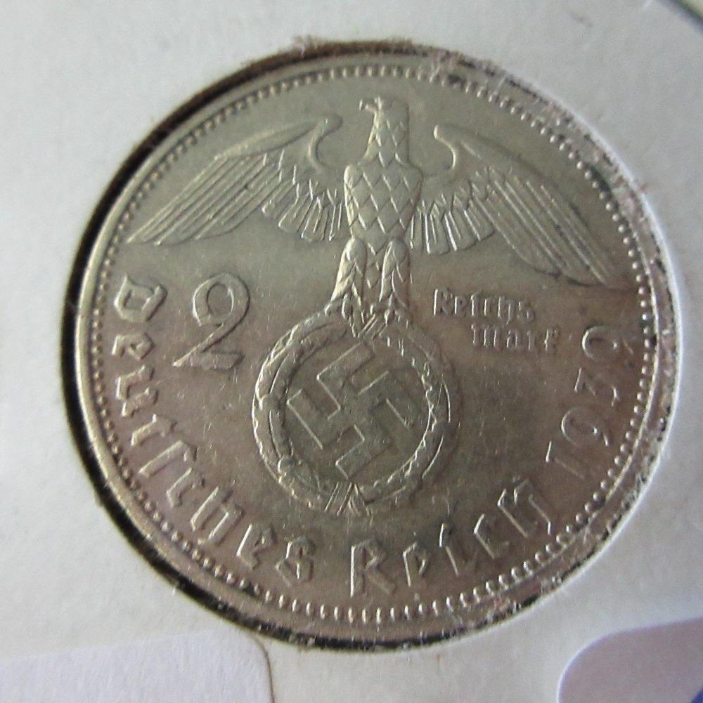 1934 uncirculated German coin. Germany Nazi: 1934 uncirculated German coin. Germany Nazi Memorabilia. Please use photos to grade.