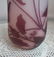 Large Signed Galle cameo art glass vase. - 6