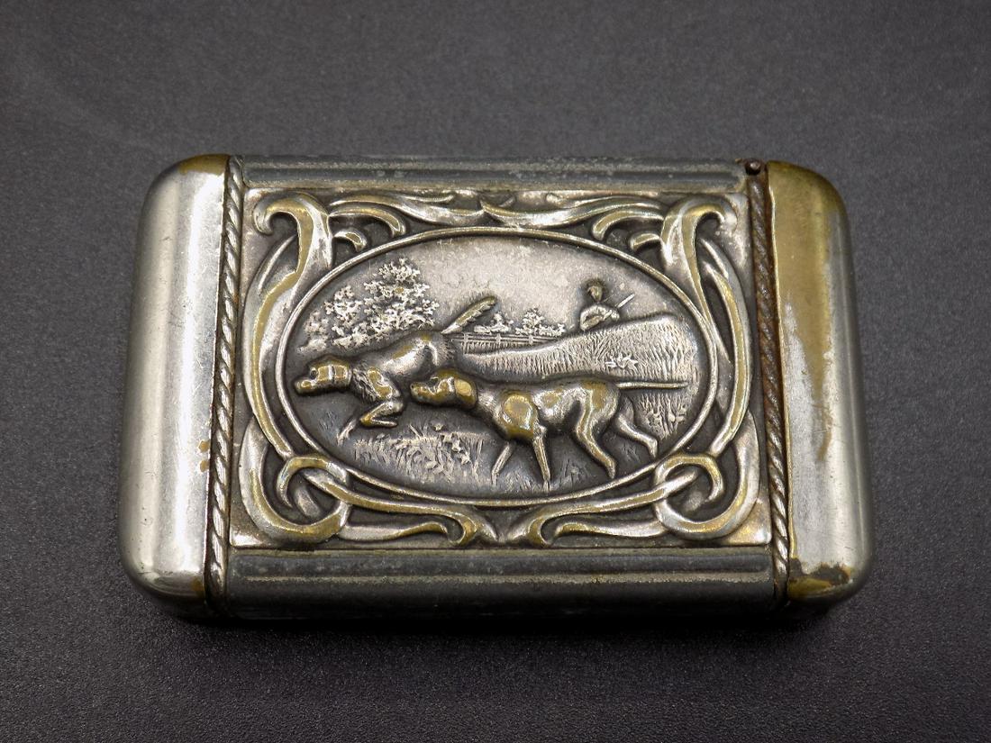 Fancy antique vintage match safe (1 of 6)