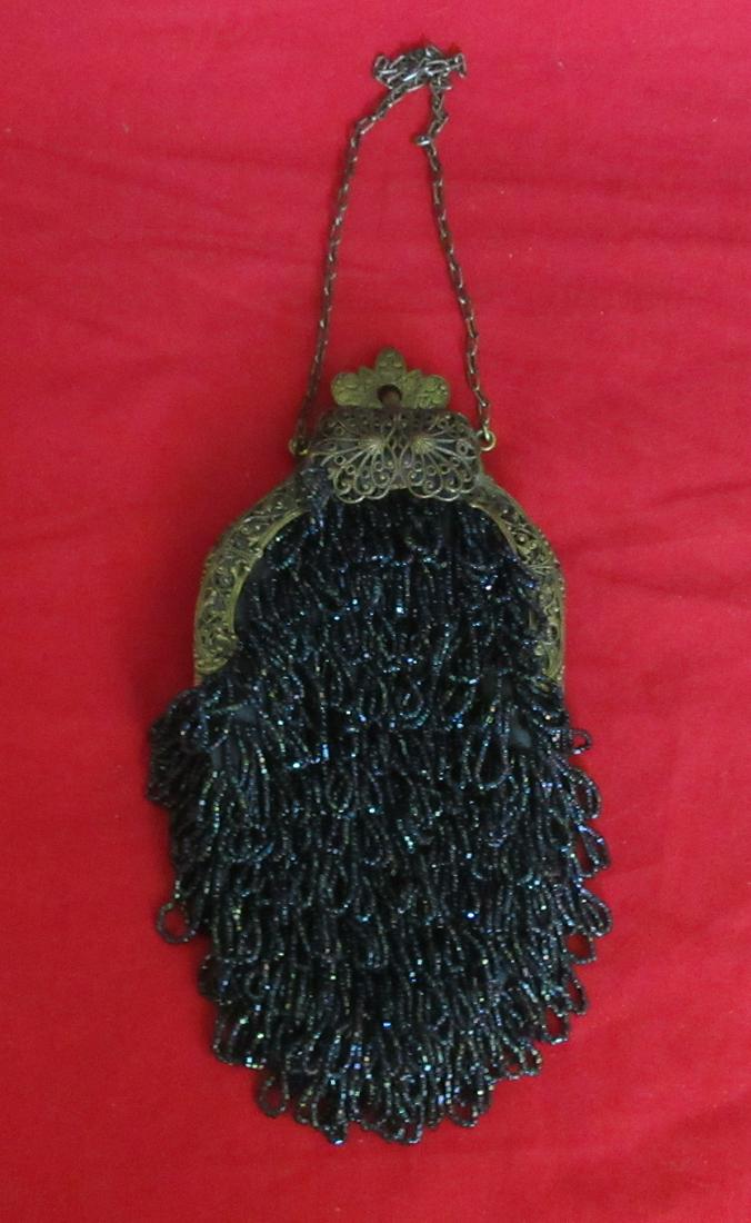 Neat Vintage art deco beaded flapper purse (1 of 5)