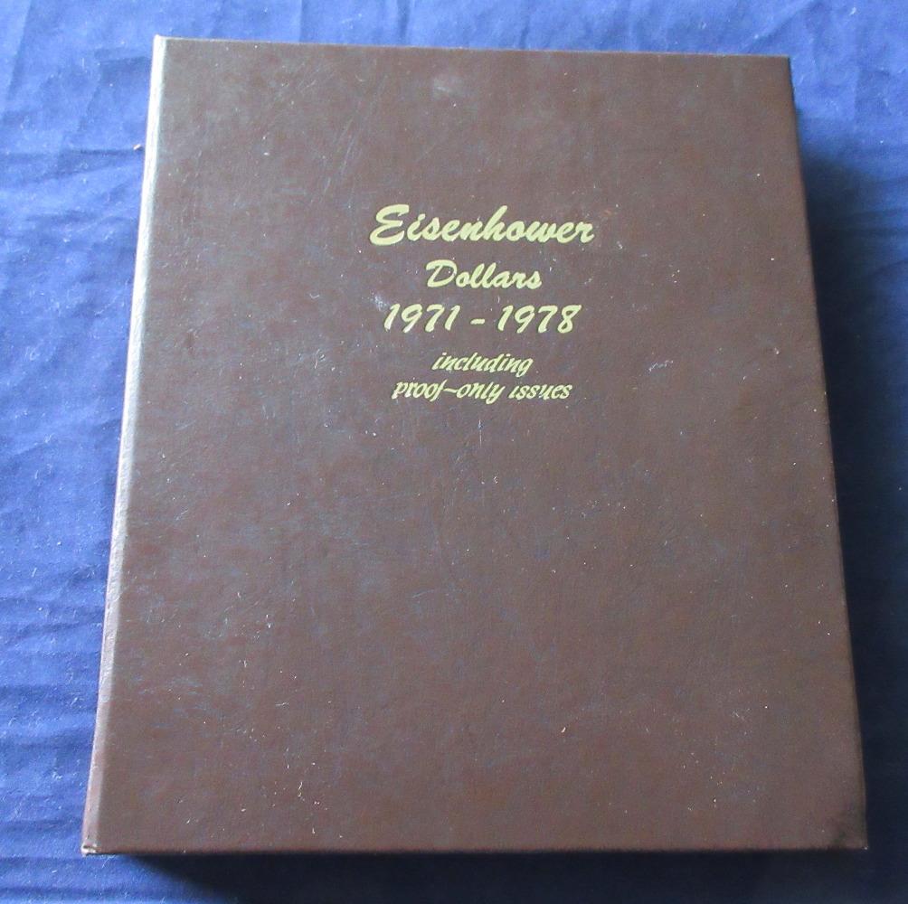 Nice Eisenhower dollar book including proof-only issues (1 of 9)