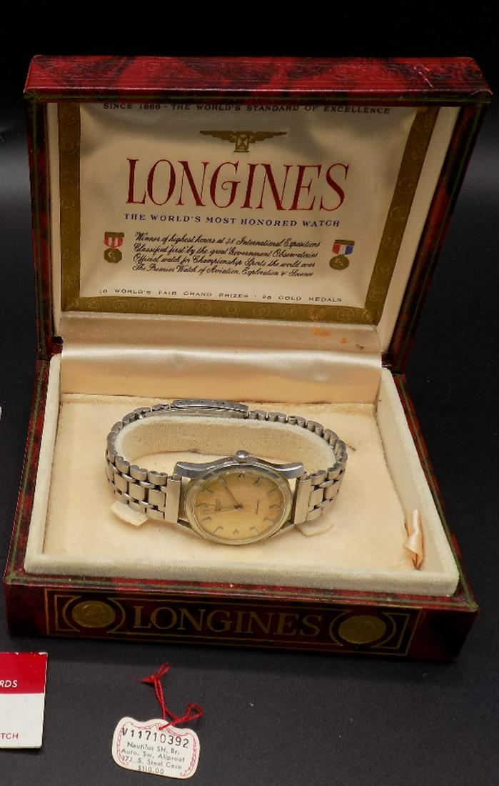 Man’s Longines watch in original box. (1 of 7)