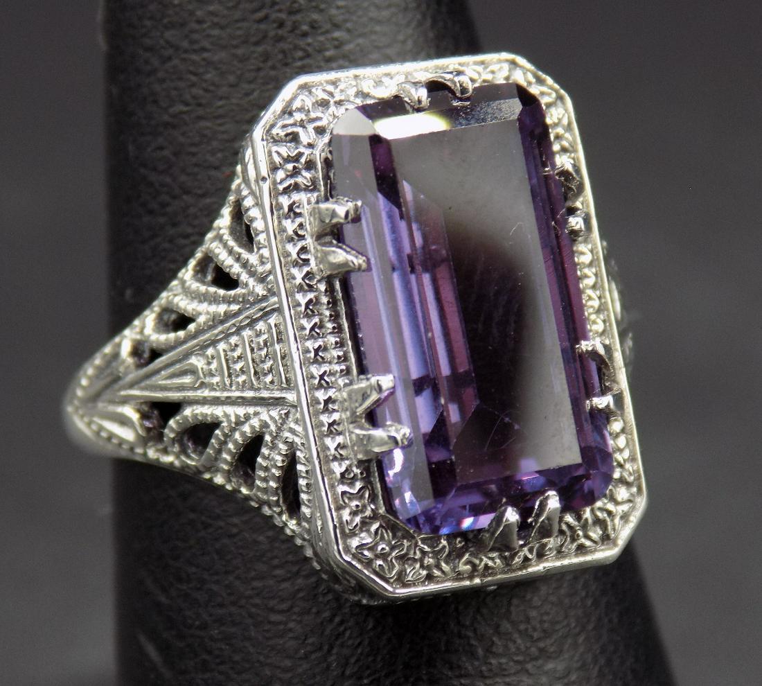 Beautiful 10 cwt color changing Alexandrite filigree (1 of 7)