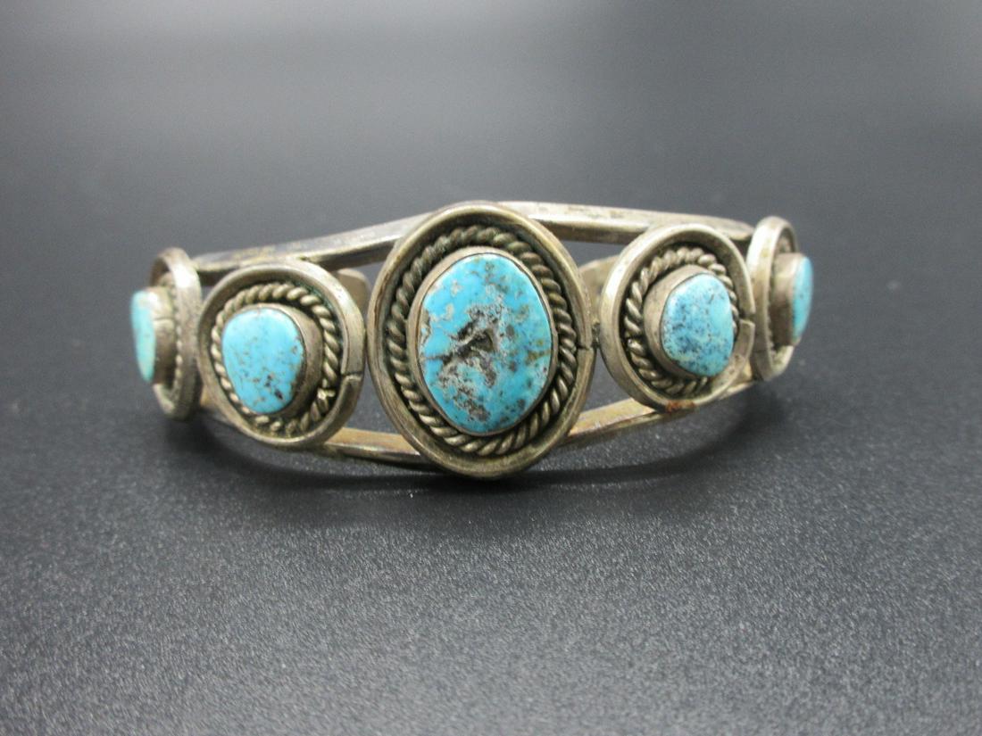 Beautiful Vintage Native American Indian turquois (1 of 6)