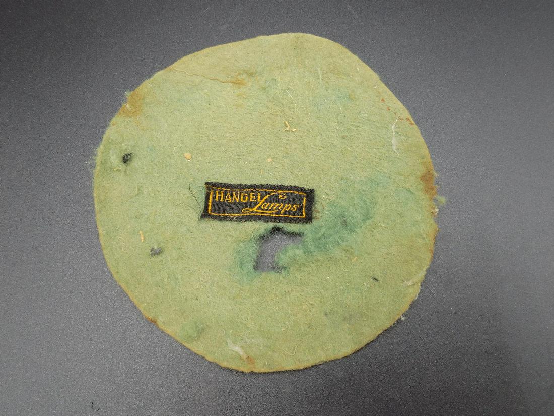 Signed Handel Lamps cloth Lamp base cover (1 of 3)