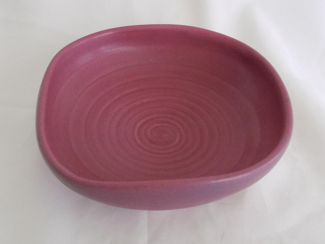 Vintage Van Briggle art pottery bowl: Vintage Van Briggle art pottery bowl. Beautiful colors and detail. Marked on bottom as shown in photo. No condition problems. Measures 5 ½” wide. X 1 ¾” tall