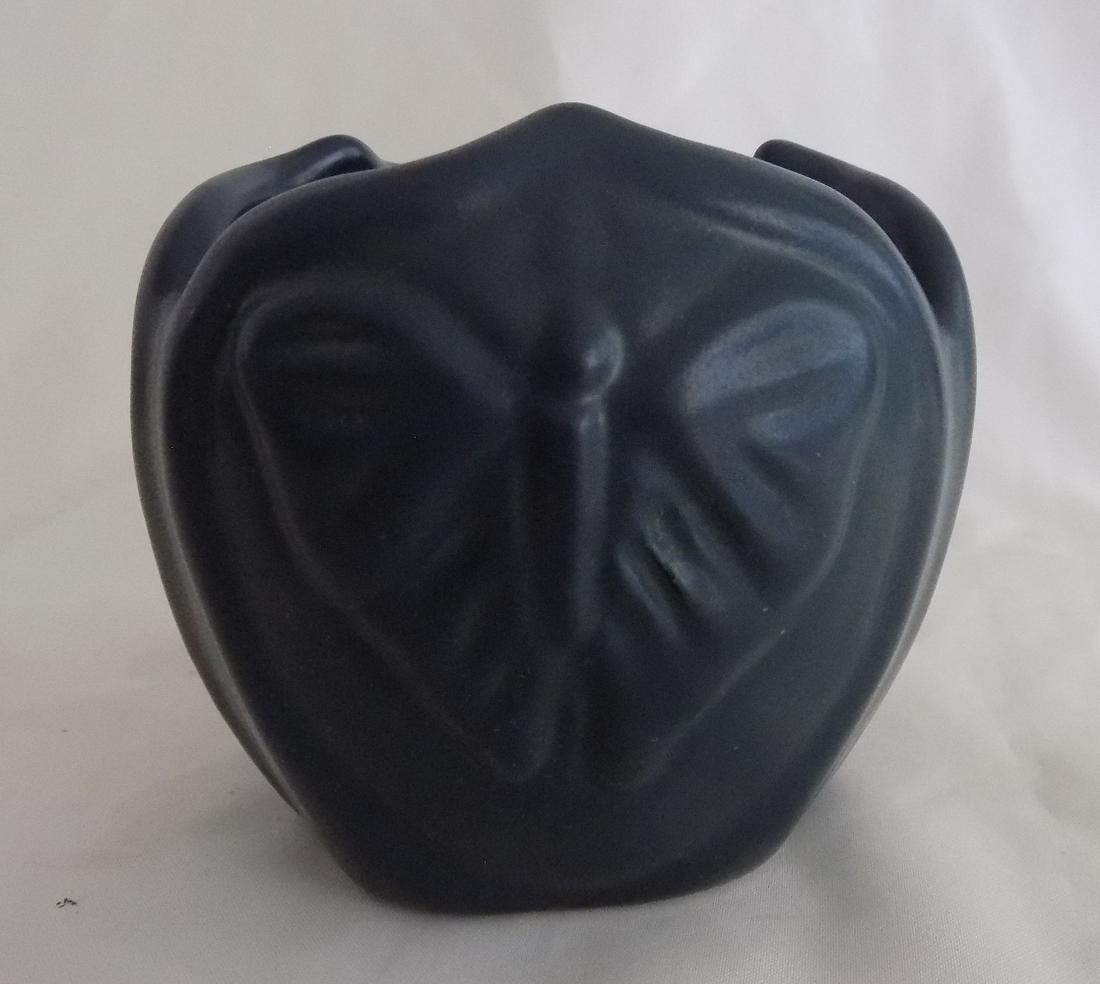Vintage Van Briggle art pottery bowl with a butterfly (1 of 5)