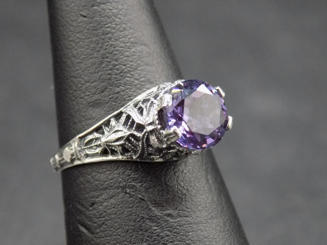 Beautiful 2 cwt. color changing alexandrite .925 (1 of 7)