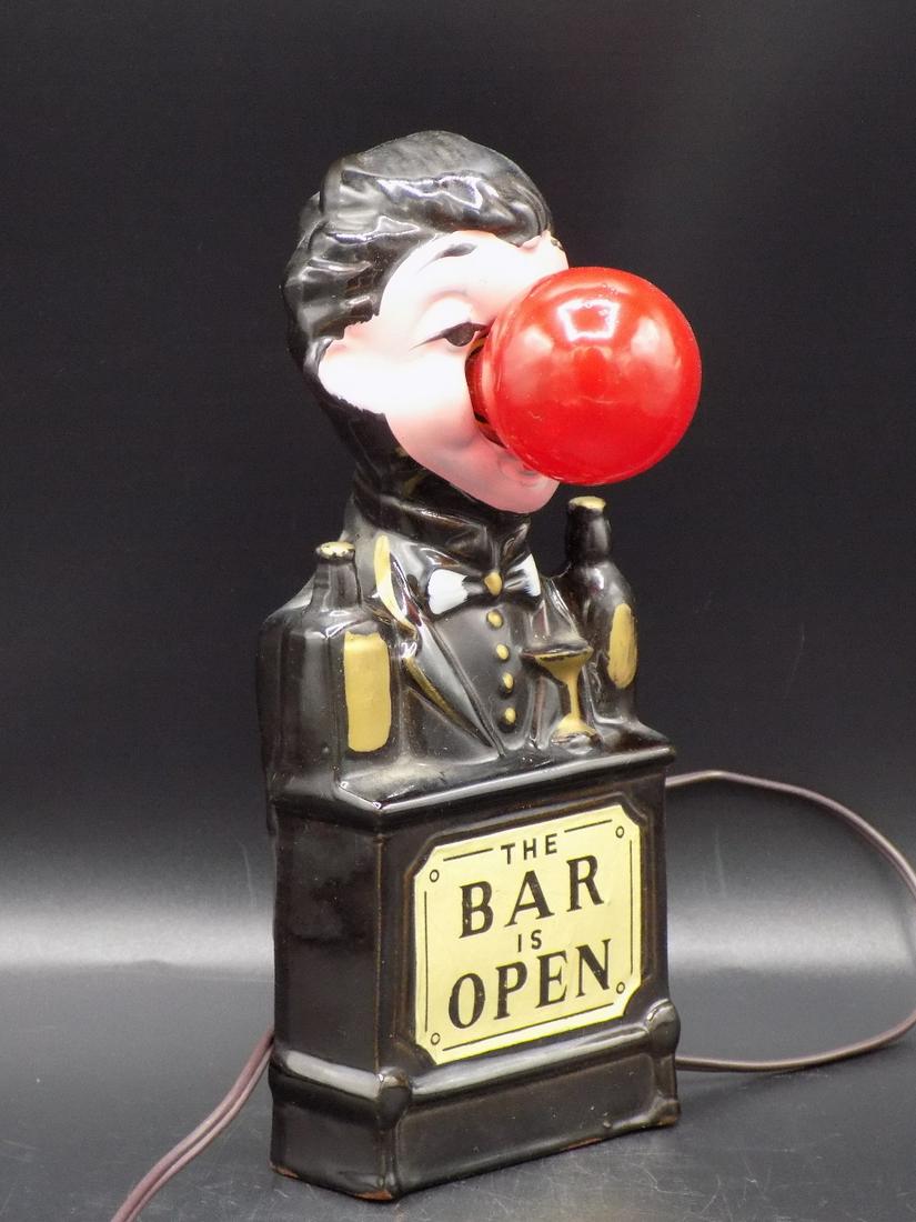 Vintage Japan The Bar Is Open night light (1 of 6)