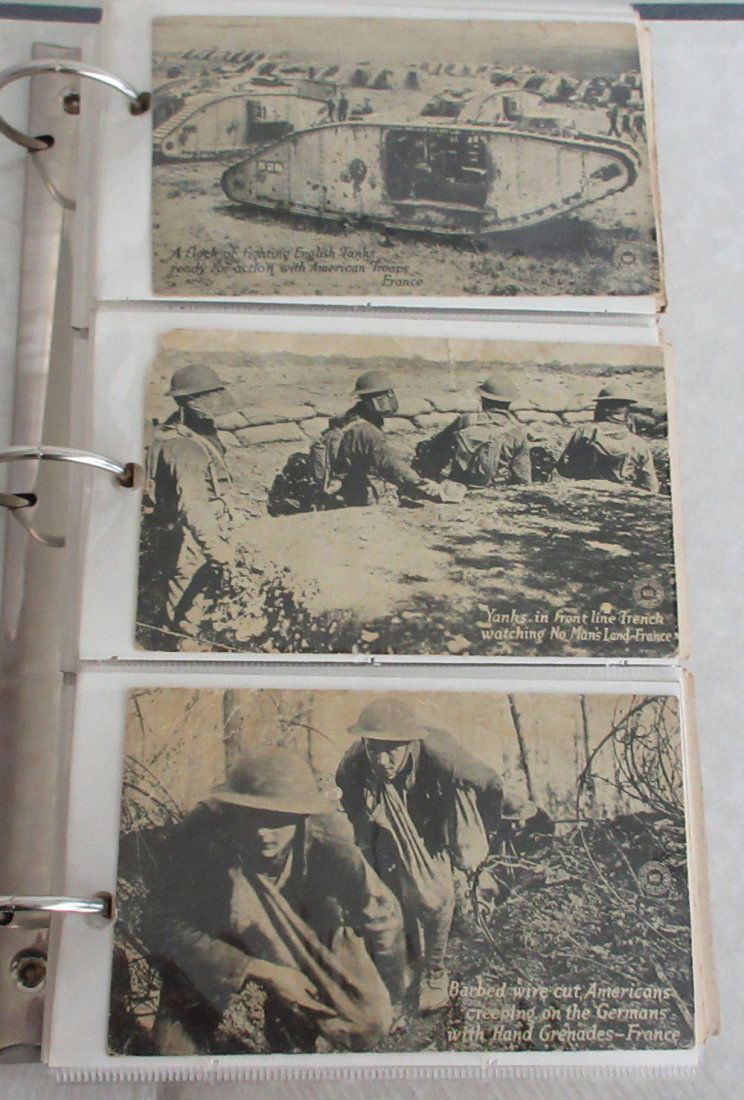 Collection of 108 WW 1 postcards (1 of 19)