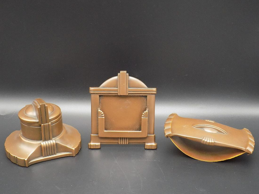 Fine Art Deco Jennings Brothers desk set (1 of 10)