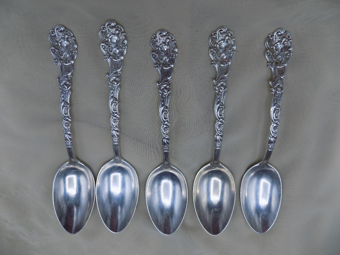 5 Exquisite Figural Gorham Versailles Large Sterling (1 of 6)