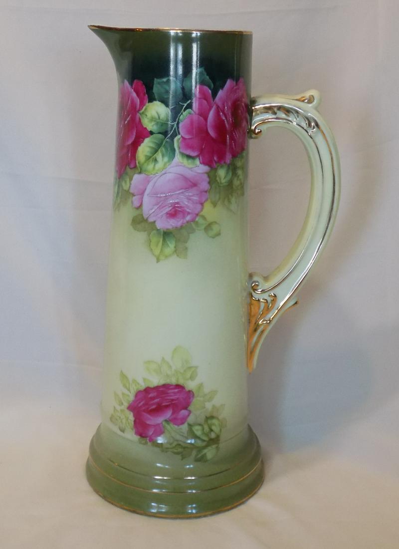 Beautiful Bavarian hand painted tankard (1 of 7)