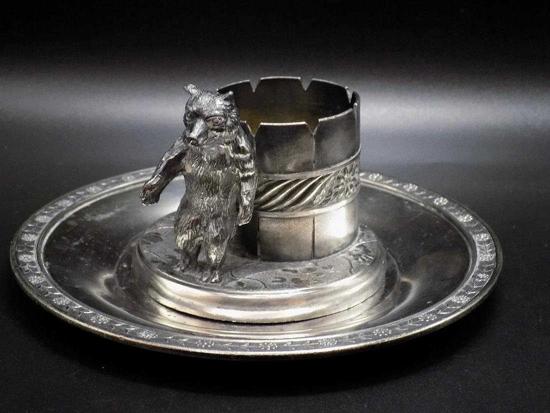 Handsome antique signed Pairpoint figural toothpick (1 of 10)