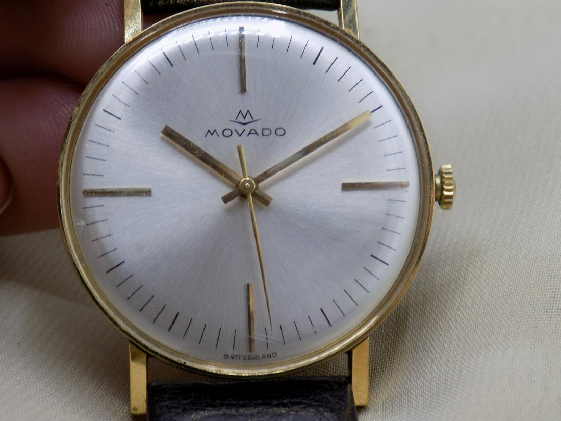 Vintage Movado 14k gold fill man’s wristwatch (1 of 9)