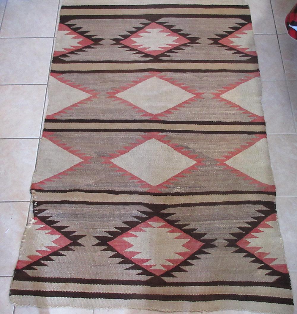Fine vintage Native American Indian rug (1 of 11)
