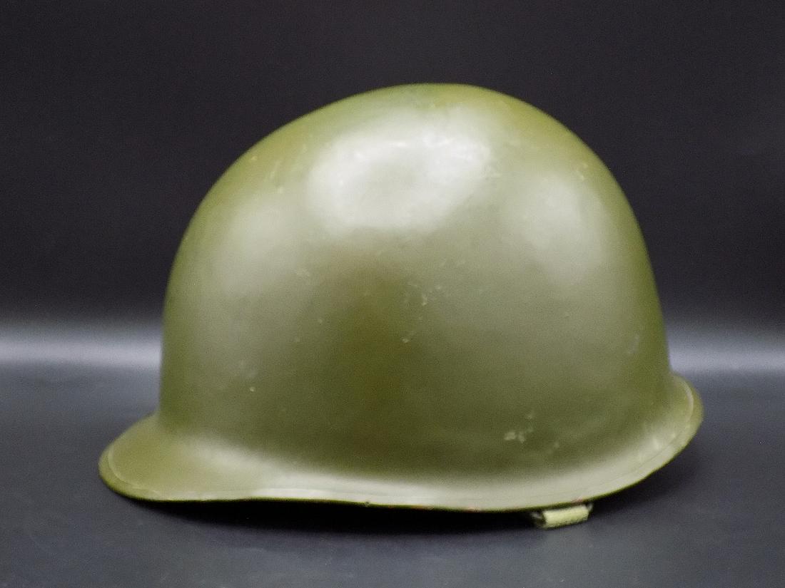 Vintage German or American WWII helmet (1 of 7)