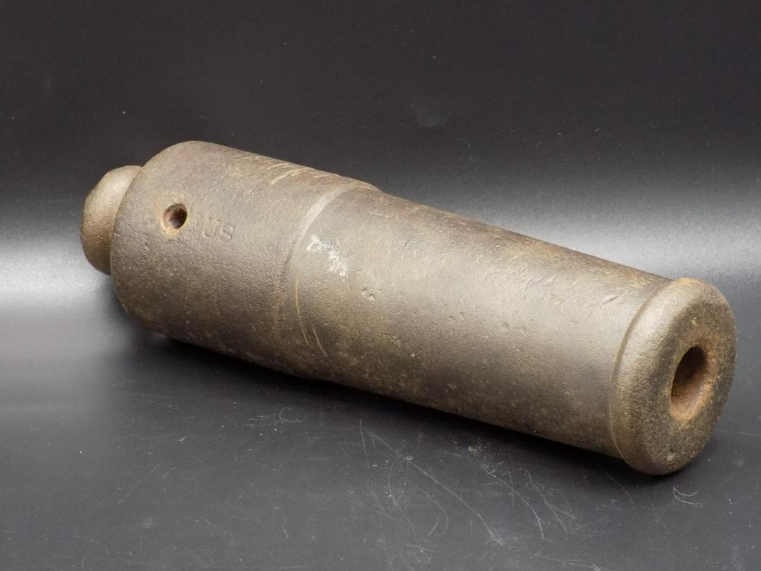 Antique US cast iron signal cannon (1 of 5)