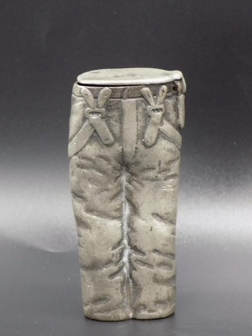 Rare Unusual vintage pants match safe holder (1 of 9)