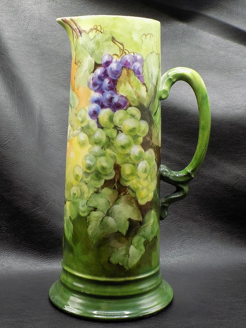 Vintage large hand painted J. P. Limoges France tankard (1 of 12)