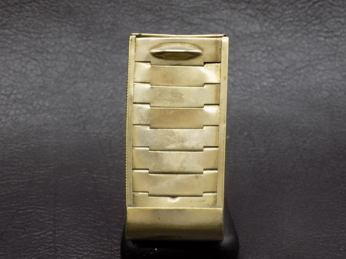 Unusual vintage roll top match safe holder (1 of 5)