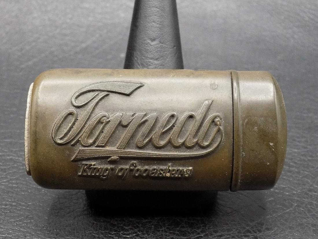 Vintage Tornedo advertising match safe holder (1 of 5)
