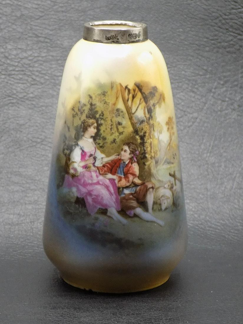 Vintage decorated vase with classical scene (1 of 7)