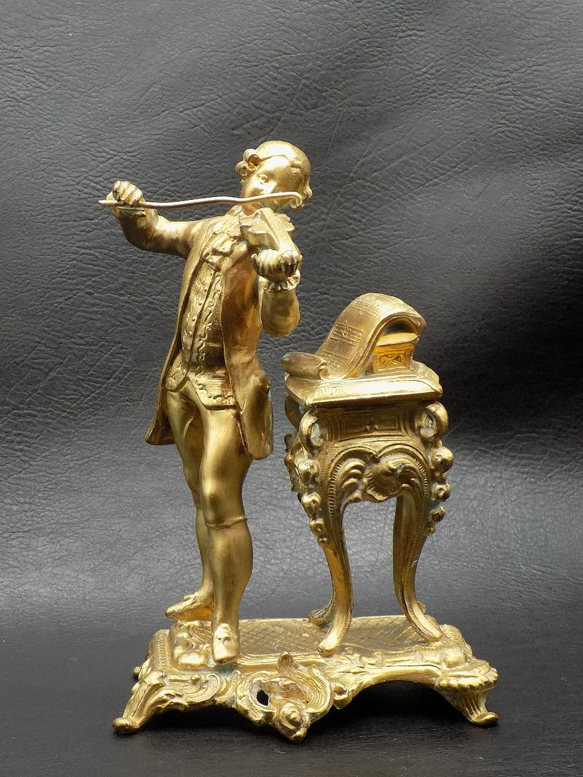 Superb Antique Figural Inkwell. (1 of 8)